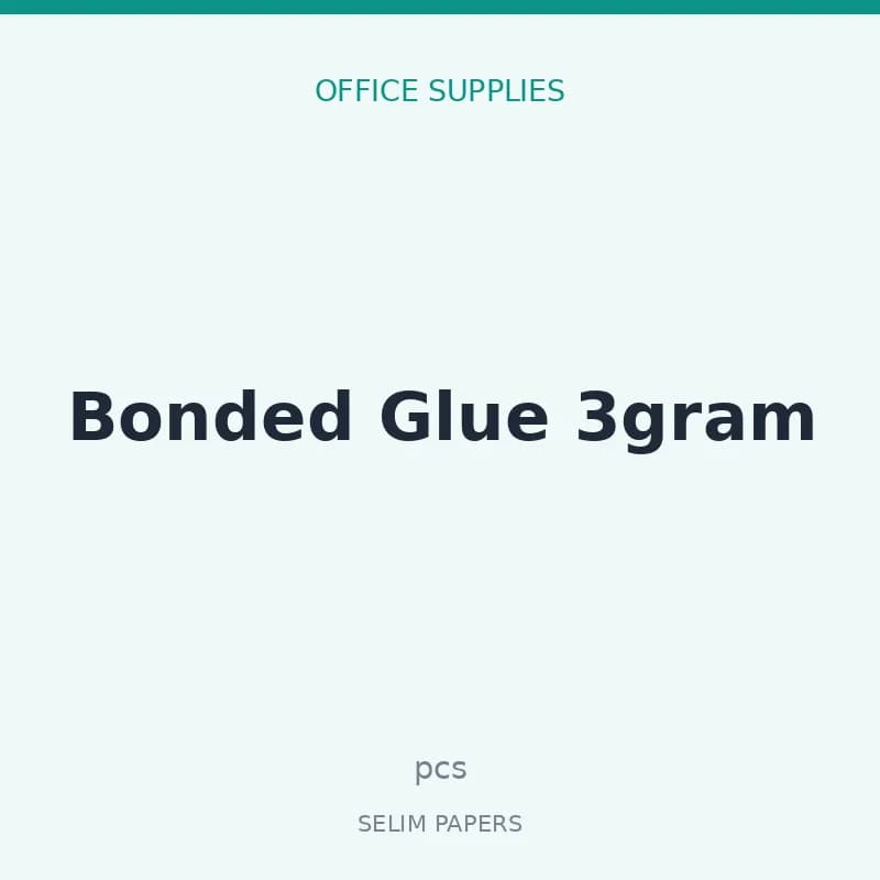 Bonded Glue 3gram - Image 1