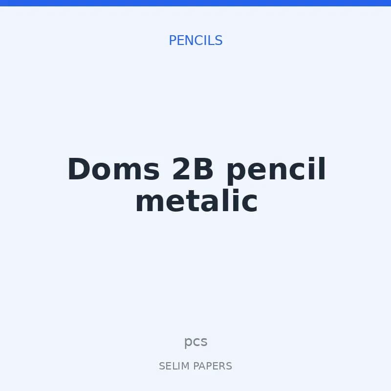 Doms 2B pencil metalic - Image 1