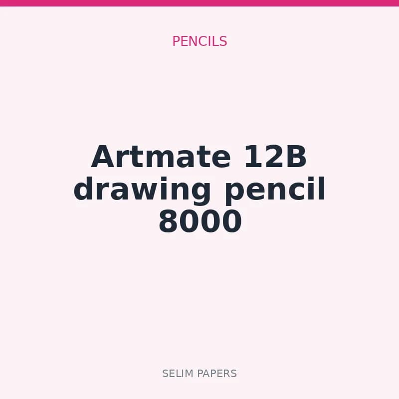 Artmate 12B drawing pencil 8000 - Image 1