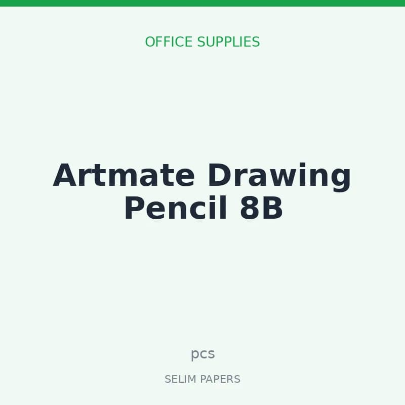 Artmate Drawing Pencil 8B - Image 1