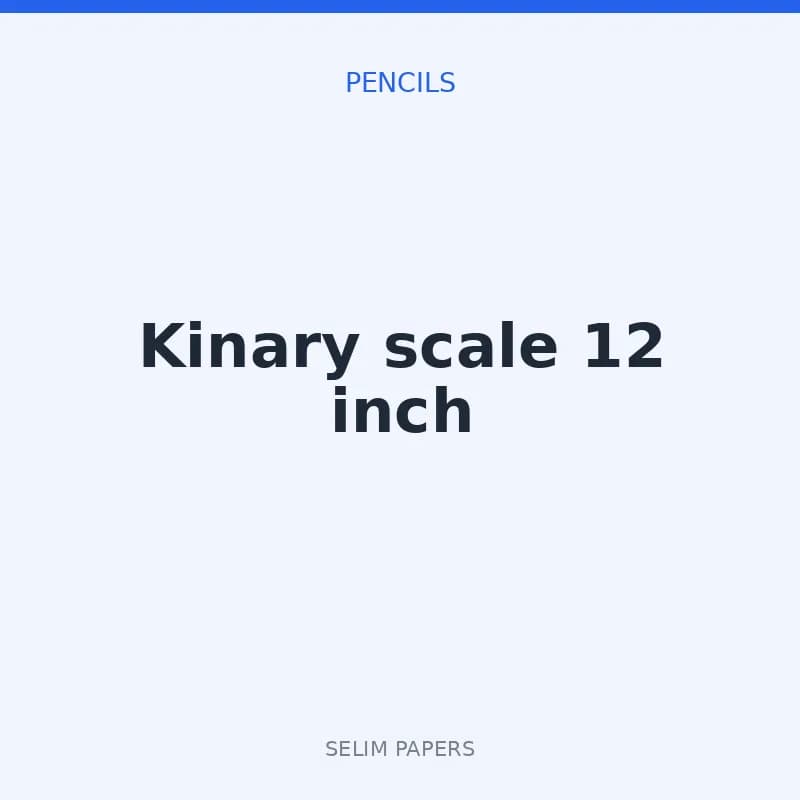 Kinary scale 12 inch - Image 1
