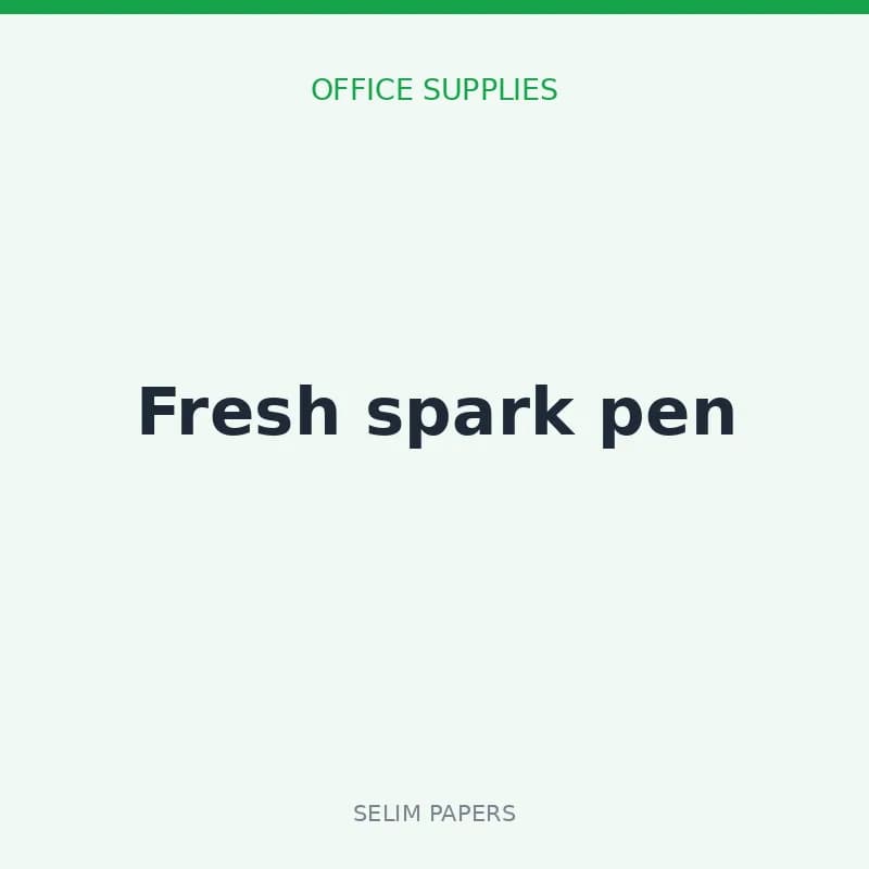 Fresh spark pen - Image 1