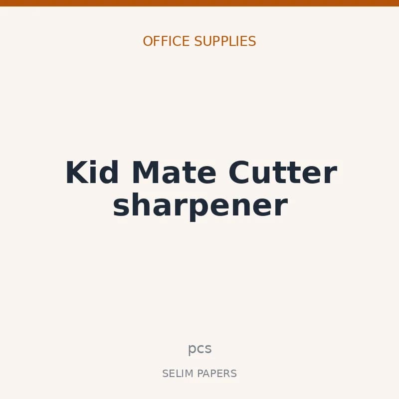 Kid Mate Cutter sharpener - Image 1