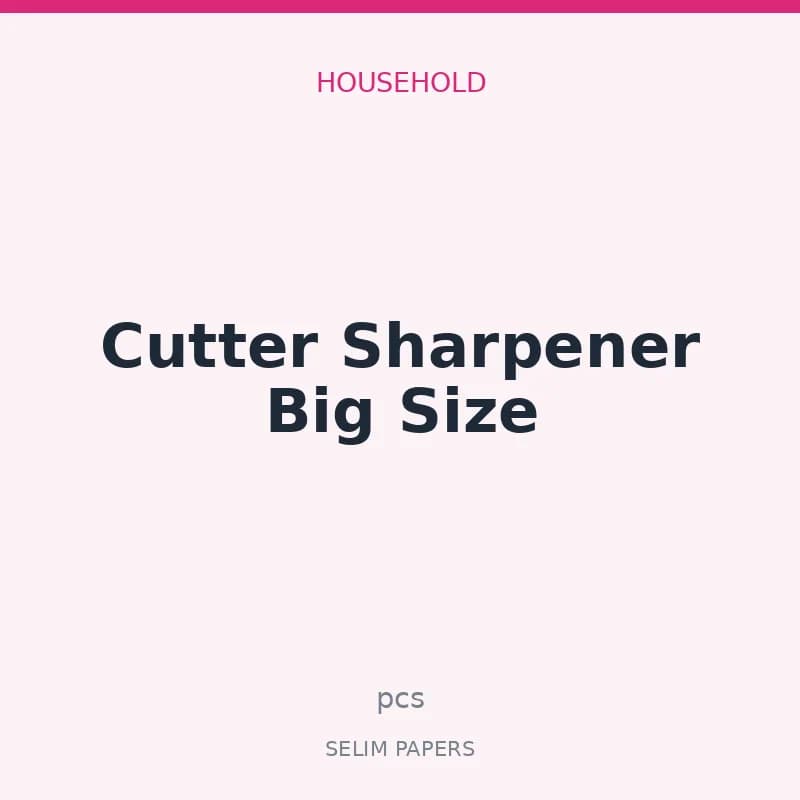 Cutter Sharpener Big Size - Image 1