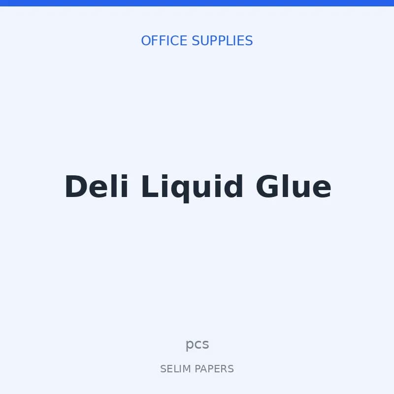 Deli Liquid Glue - Image 1