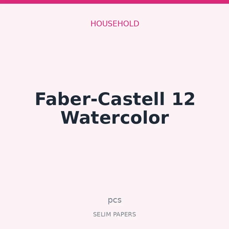 Faber-Castell 12 Watercolor - Image 1
