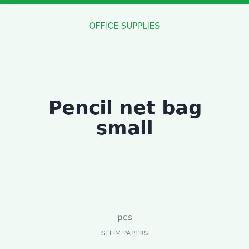 Pencil net bag small - Image 1