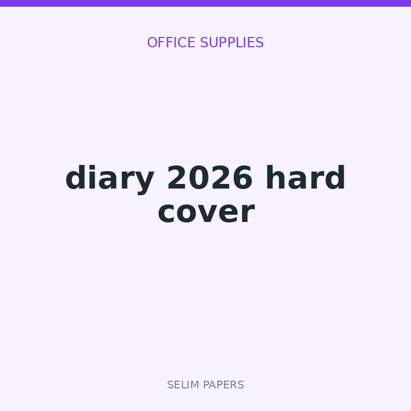 diary 2026 hard cover - Image 1