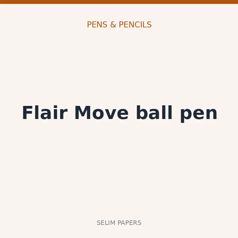 Flair Move ball pen - Image 1