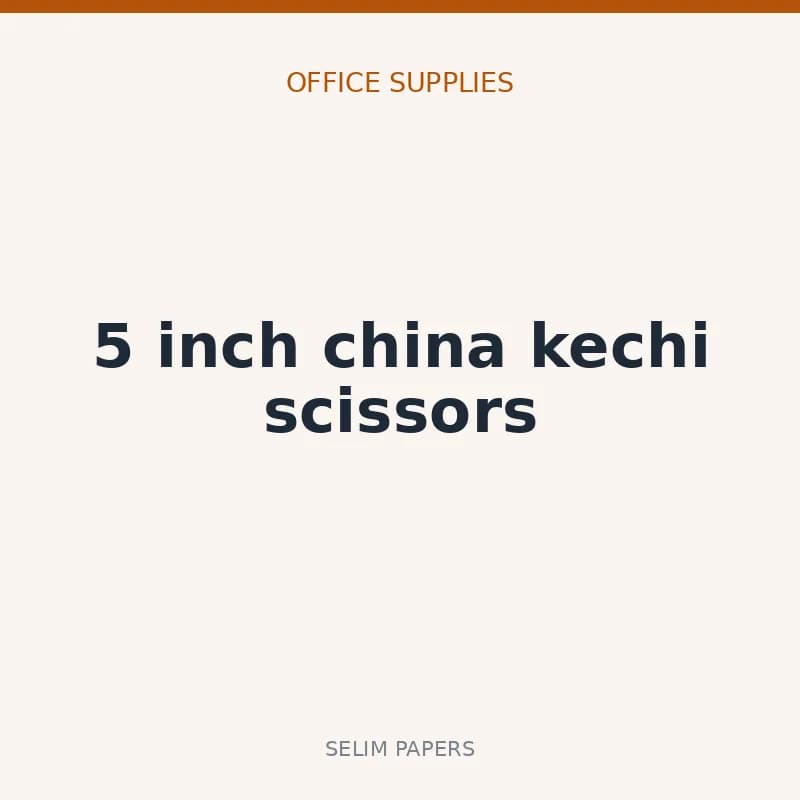 5 inch china kechi scissors - Image 1