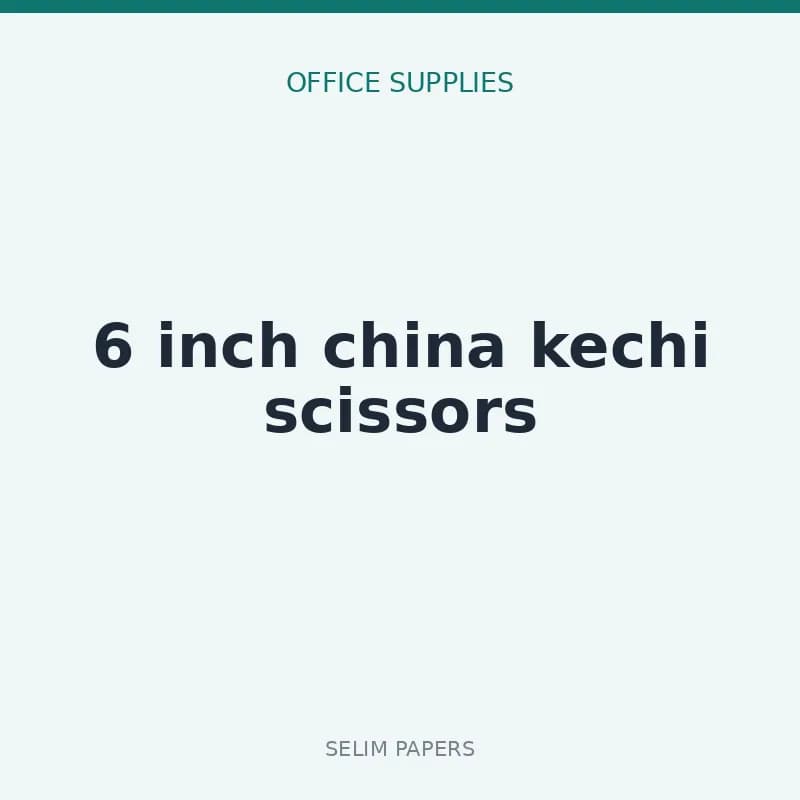 6 inch china kechi scissors - Image 1