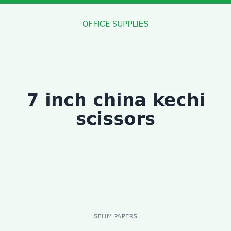 7 inch china kechi scissors - Image 1
