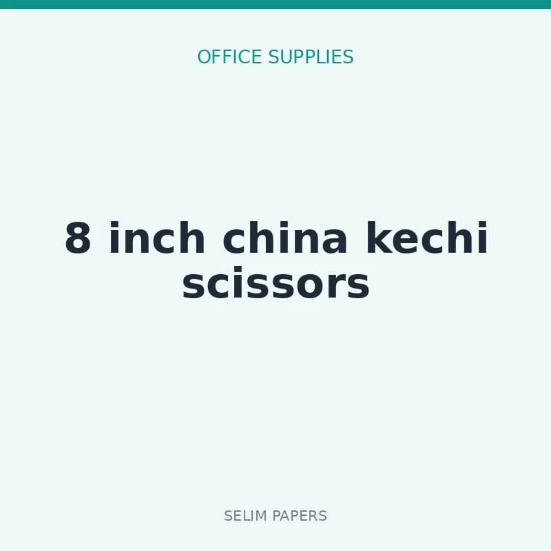 8 inch china kechi scissors - Image 1