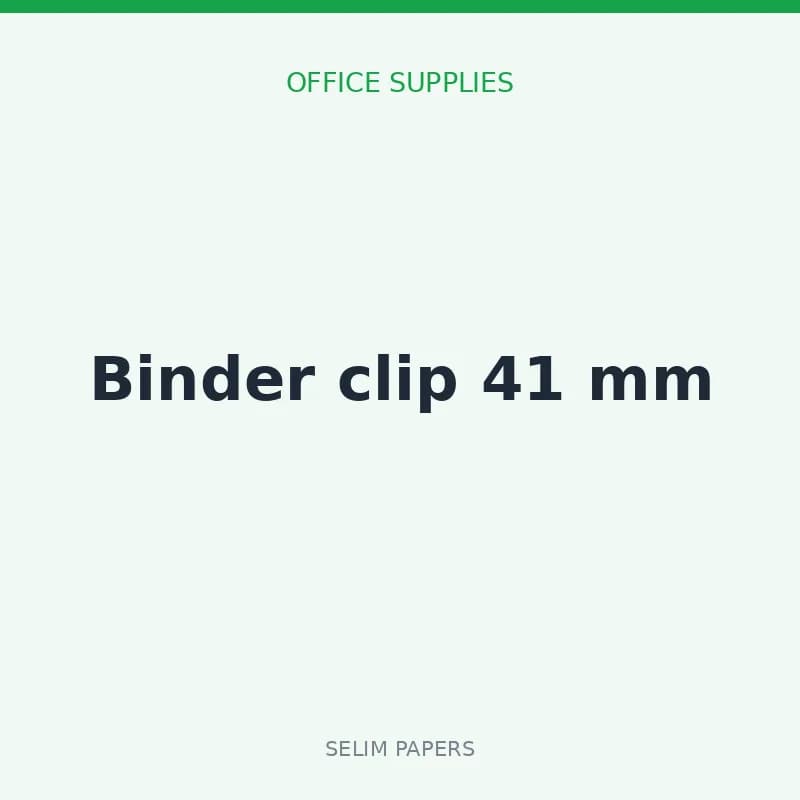 Binder clip 41 mm - Image 1