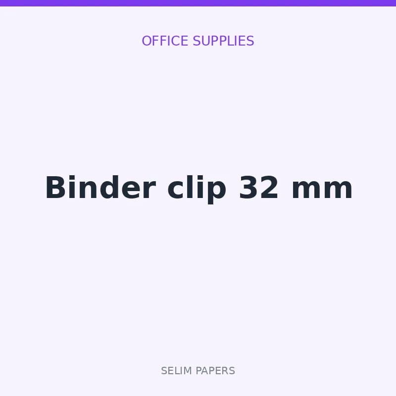 Binder clip 32 mm - Image 1