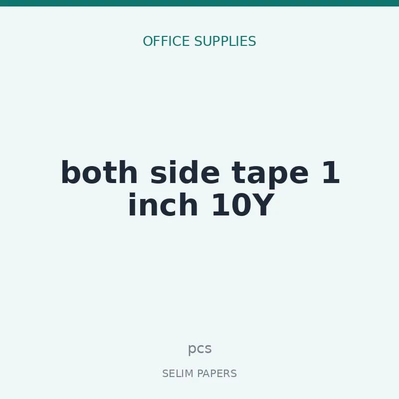 both side tape 1 inch 10Y - Image 1