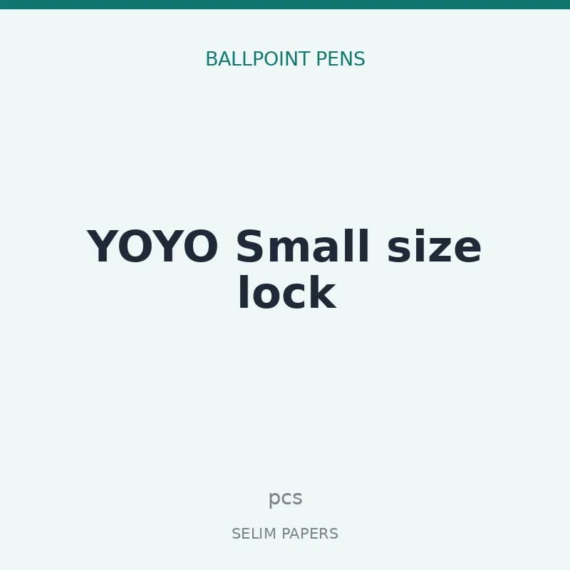 YOYO Small size lock