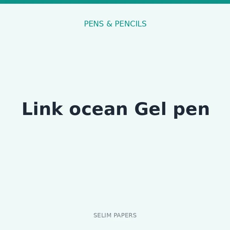 Linc ocean Gel pen - Image 1