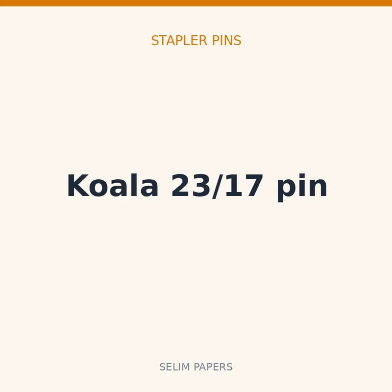 Koala 23/17 pin