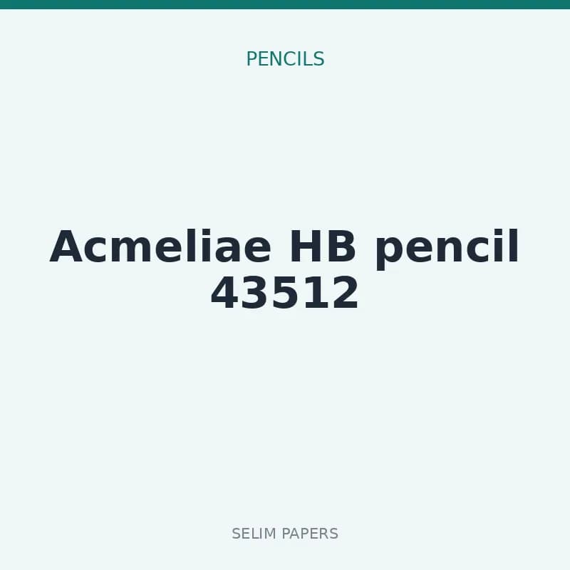 Acmeliae HB pencil 43512