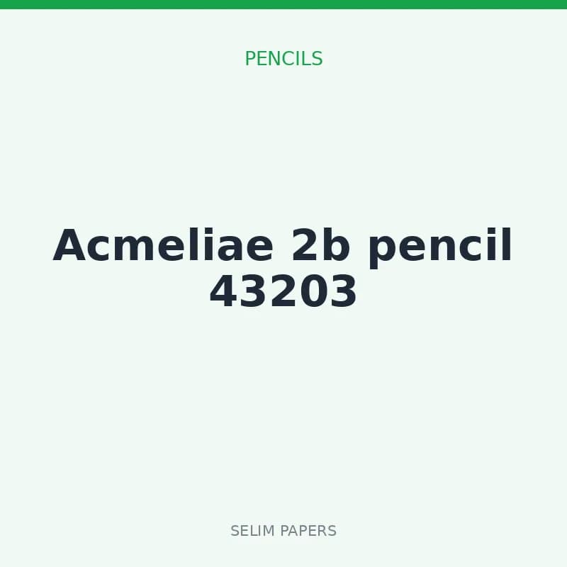 Acmeliae 2b pencil 43203
