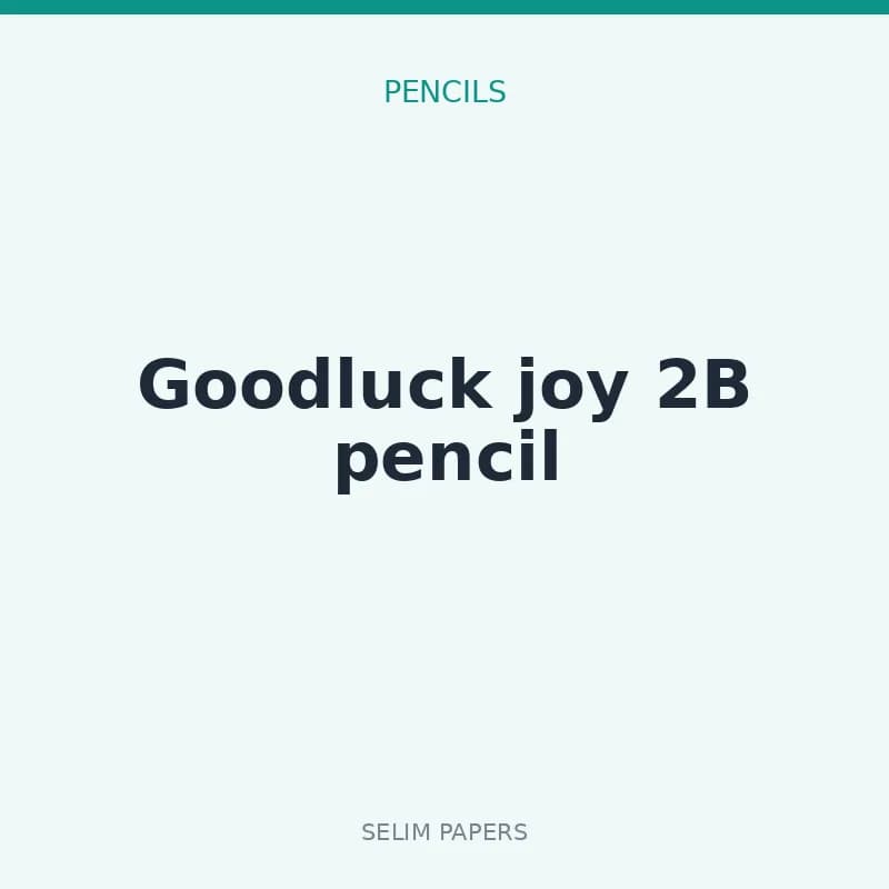 Goodluck joy 2B pencil
