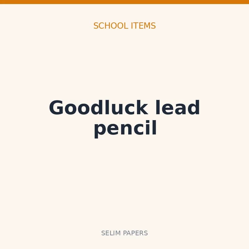 Goodluck lead pencil - Image 1