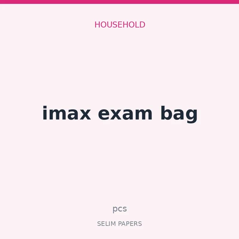 imax exam bag - Image 1