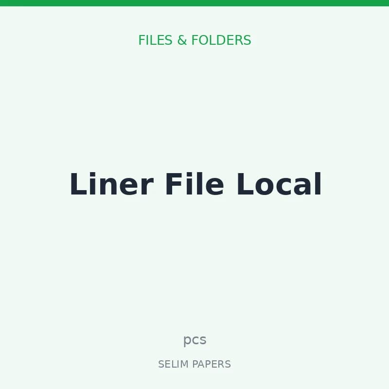 Liner File Local - Image 1