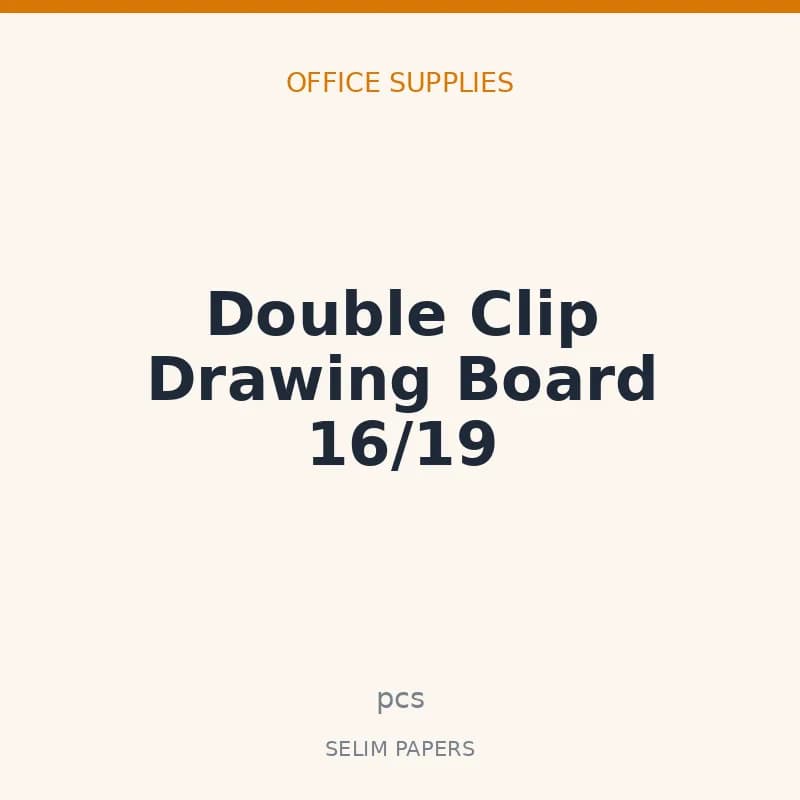 Double Clip Drawing Board 16/19 - Image 1