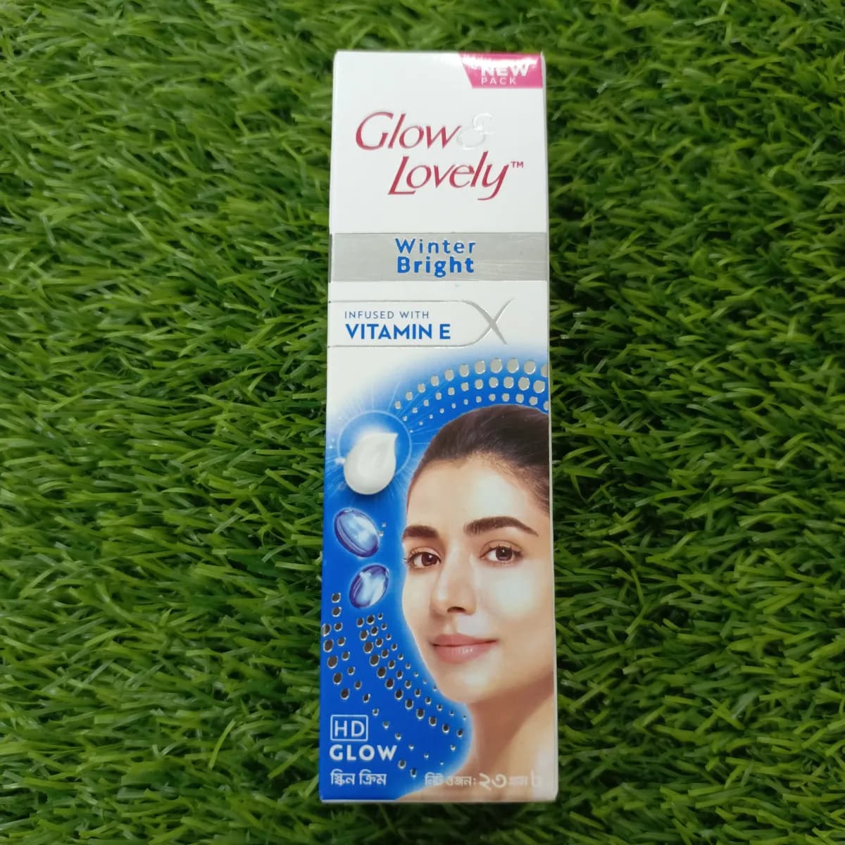 Glow and lovely winter bright skin cream infused with vitamin E 23 gm