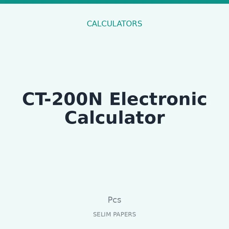 CT-200N Electronic Calculator - Image 1