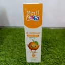 Meril baby gel toothpaste orange flavor 45g thumbnail 1