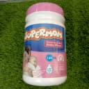 Supermom baby wipes 120 pcs jar thumbnail 1