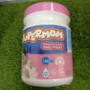 Supermom baby wipes 160 pcs jar thumbnail 2