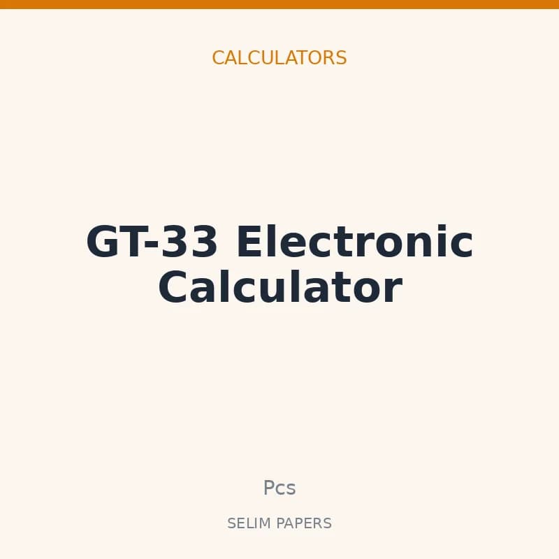 GT-33 Electronic Calculator - Image 1
