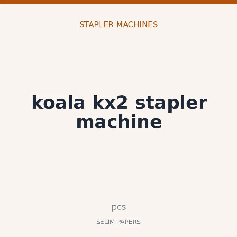 koala kx2 stapler machine - Image 1