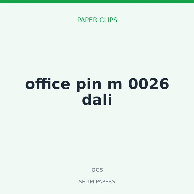 office pin m 0026 dali
