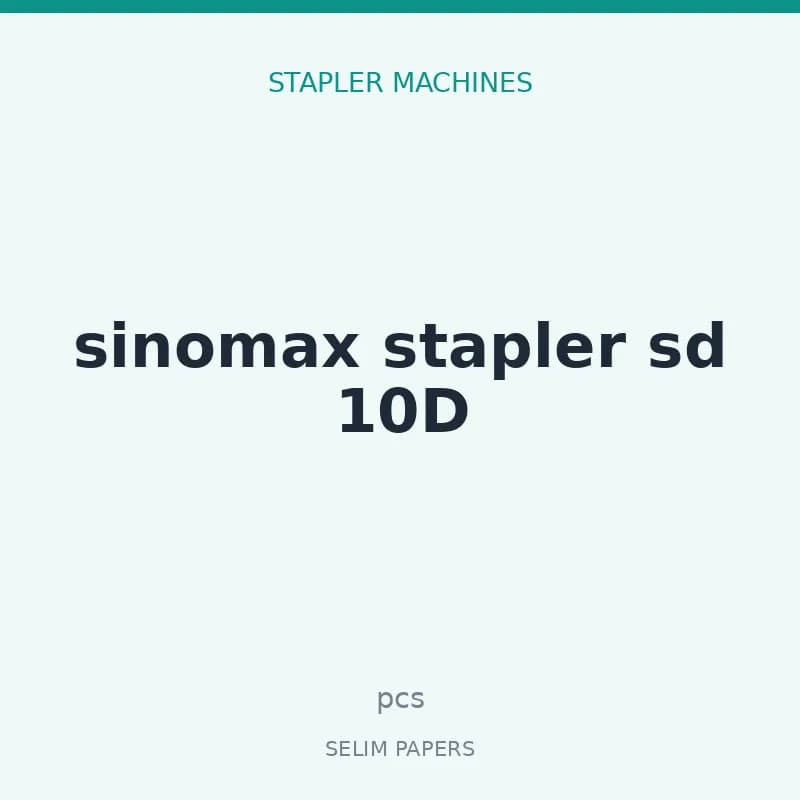 sinomax stapler sd 10D - Image 1