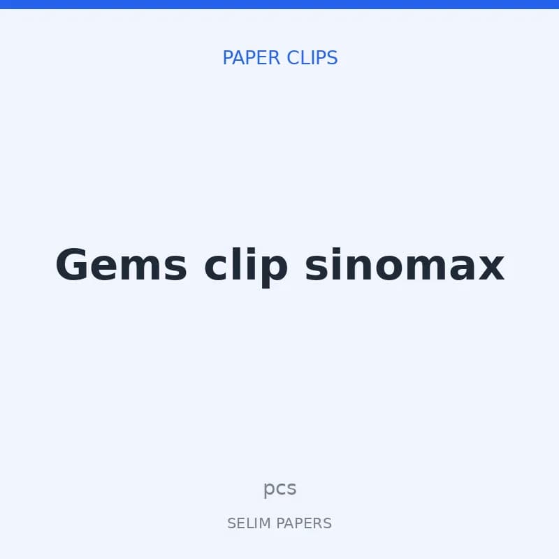 Gems clip sinomax - Image 1
