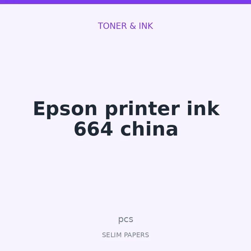 Epson printer ink 664 china - Image 1