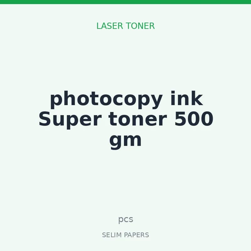 photocopy ink Super toner 500 gm - Image 1