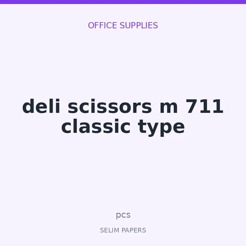 deli scissors m 711 classic type - Image 1