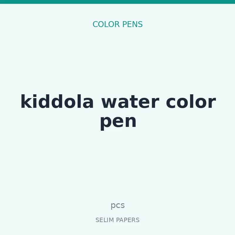 kiddola water color pen