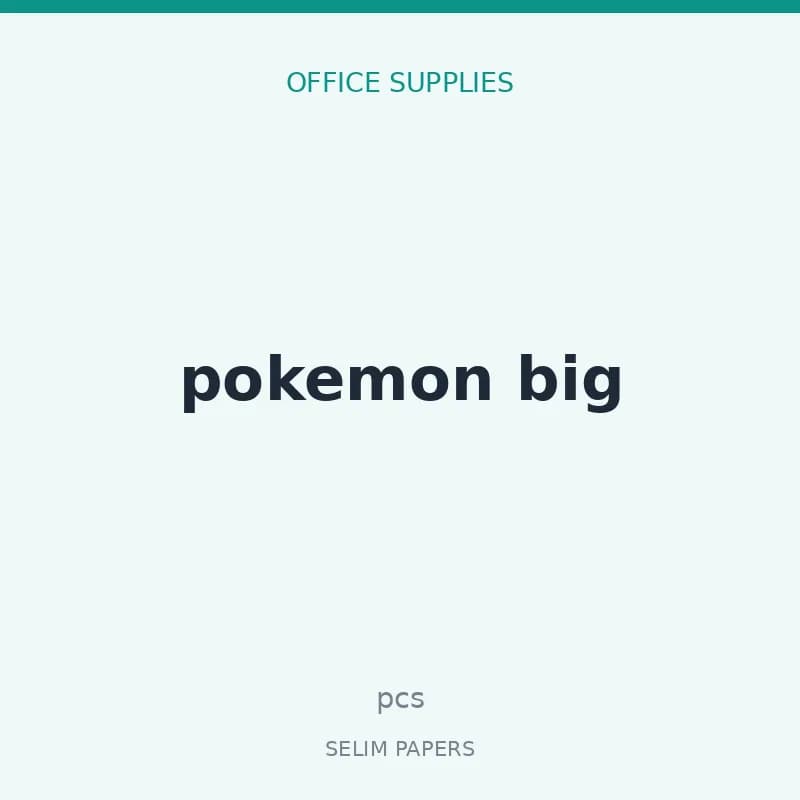 pokemon big Joker - Image 1