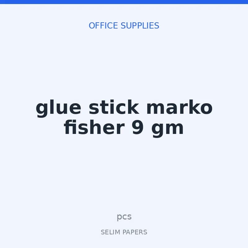glue stick marko fisher 9 gm