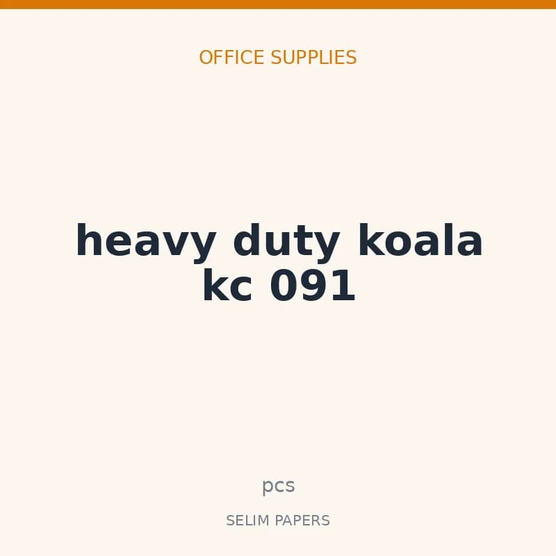 heavy duty koala kc 091 - Image 1