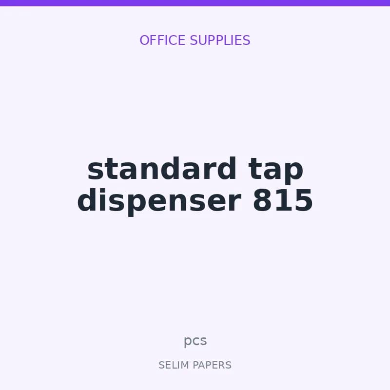 standard tap dispenser 815 - Image 1