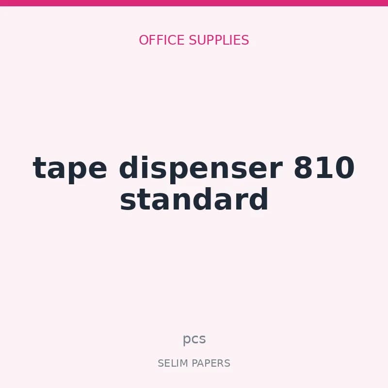 tape dispenser 810 standard - Image 1