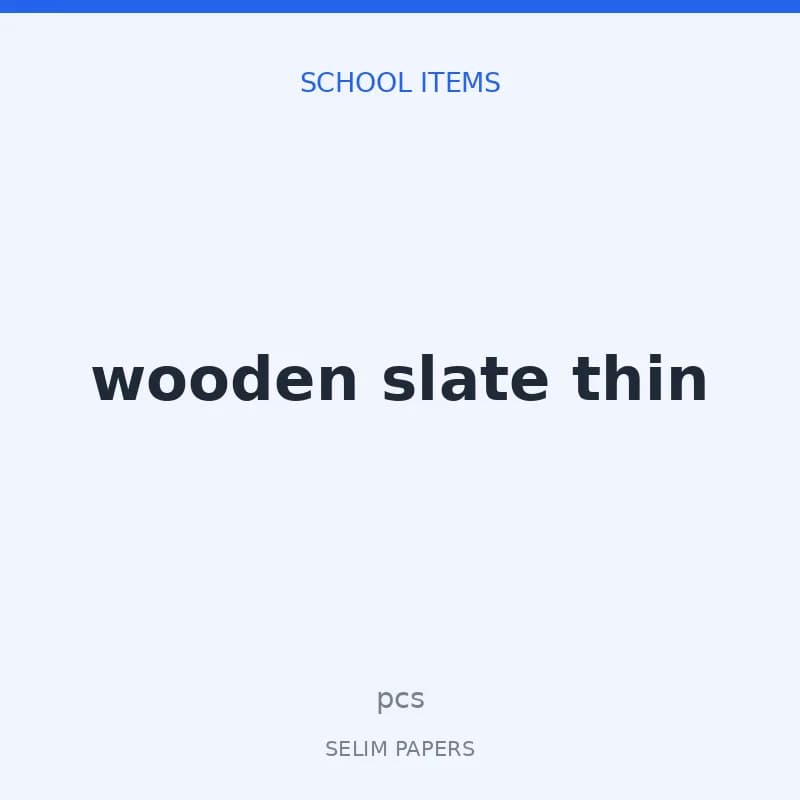 wooden slate thin - Image 1